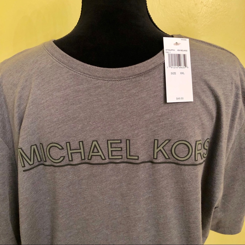 MICHAEL KORS XX Large Gray Sleep Lounge Shirt  New - Picture 2 of 8